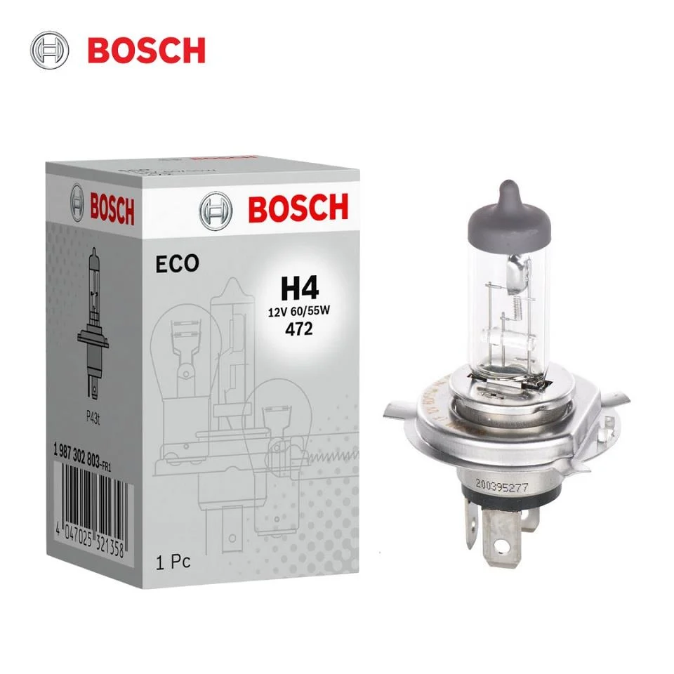 12V STANDART H4 AMPUL 55/60 W TIRNAKLI